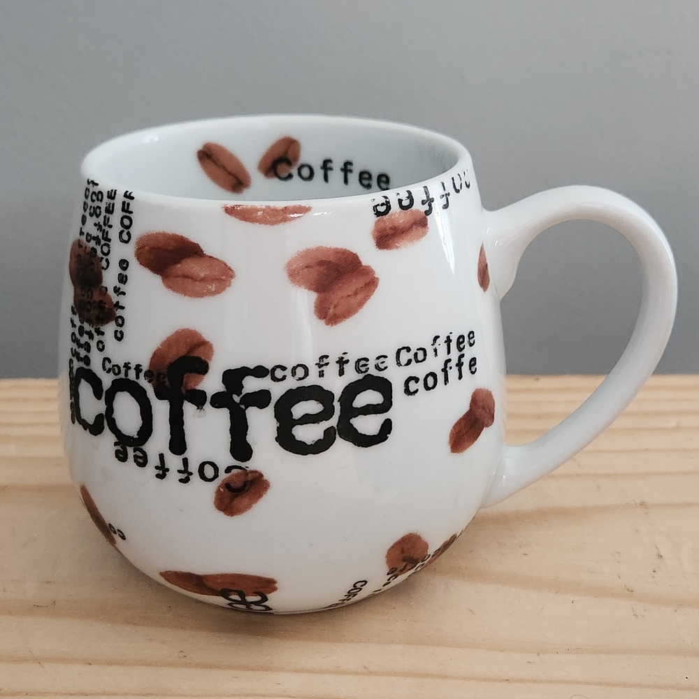 Konitz Coffee Bean Coffee Collage Ceramic Mug